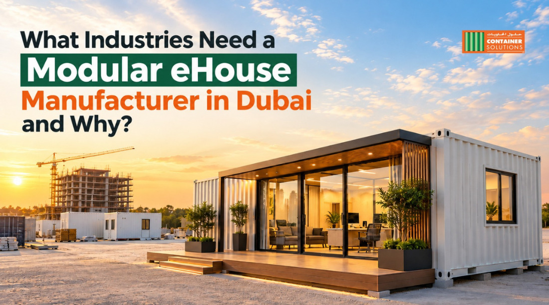 Modular eHouse Manufacturer in Dubai